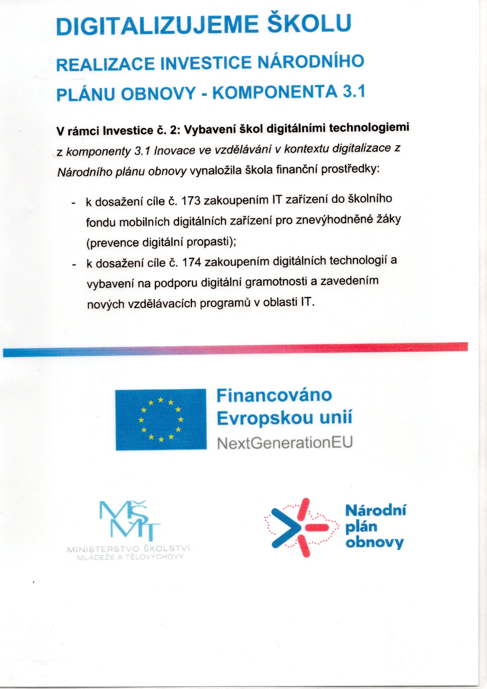 Projekt Bezplatné školní stravování Pardubického kraje